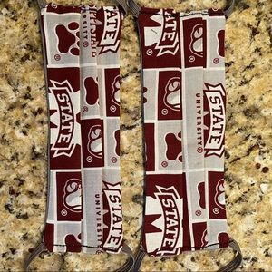 Lot 2 University of MISSISSIPPI BULLDOGS FACE MASK